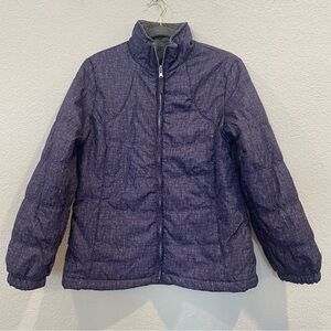 Below Zero by Rothschild Purple Puffer Fleece Lined Coat